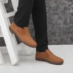 کفش مردانه رسمی کشی مدل سهند رنگ عسلی | سایزبندی 40 تا 44 - Image 5